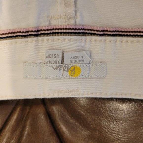 BODEN NWOT! Classic Chinos in Ecru - Size 10 PETITE - Picture 7 of 7